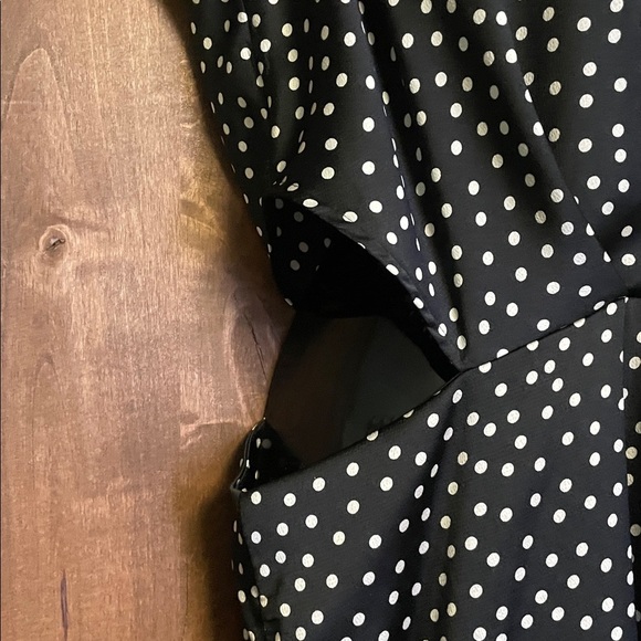 Zara Black and White Patterned Jumpsuit new with tags - Picture 4 of 8